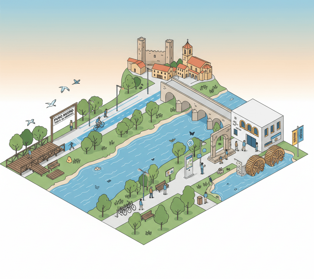 Puro Duero, Tierra de Frontera san esteban de gormaz